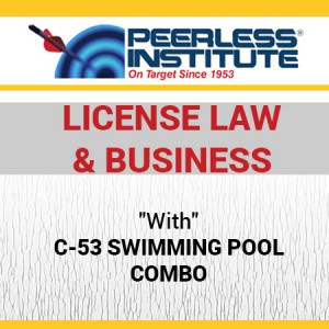 C-53 Swimming Pool Book & Online Practice Exams Combo Package